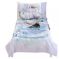 4 Pieces Frozen Royally Cool Toddler - Crib Size Bedding Comforter Set
