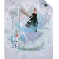 4 Pieces Frozen Royally Cool Toddler - Crib Size Bedding Comforter Set