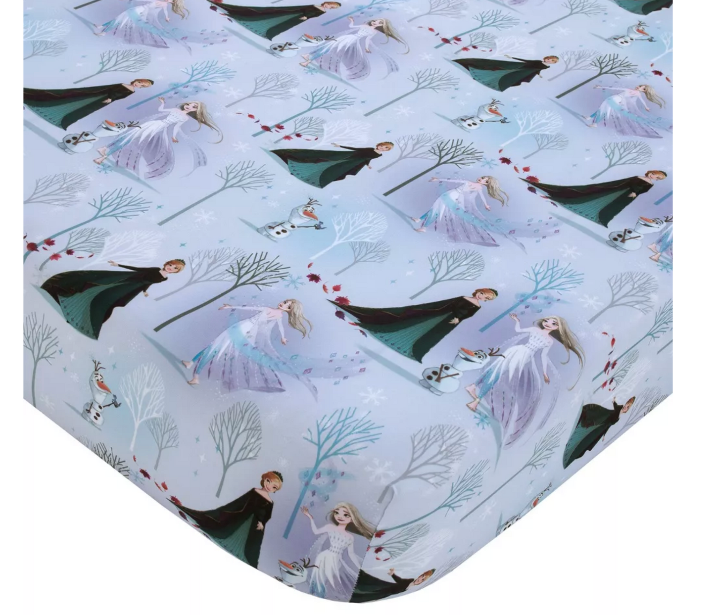 4 Pieces Frozen Royally Cool Toddler - Crib Size Bedding Comforter Set