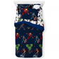 5 pieces Twin Avengers Bed in a Bag Bedding Set Reversible Comforter