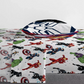 5 pieces Twin Avengers Bed in a Bag Bedding Set Reversible Comforter