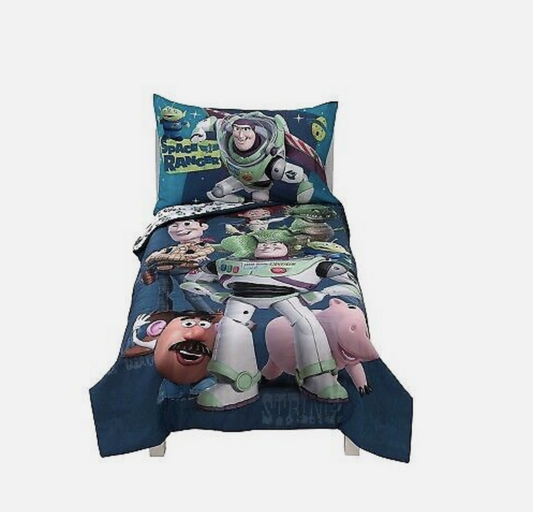 4pc Toy Story 'You've Got A Friend In Me' Toddler Set Crib Size Bedding