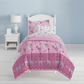 5 pieces Twin Magical Princess Bed in a Bag Bedding Comforter Set