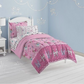 5 pieces Twin Magical Princess Bed in a Bag Bedding Comforter Set
