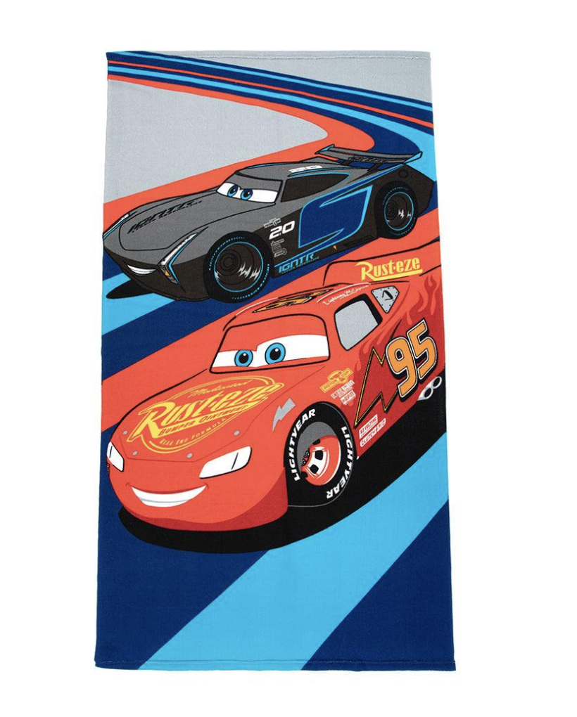 Cars Lightning McQueen Polyester Microfiber Pool Bath Beach Towel 27"x54"