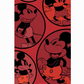 Classic Mickey Mouse "Crazy Circle"- Oversize Beach Bath Towel - 40" x 72"