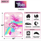 Trolls World Tour Super Soft Fleece Throw 46"x60" Blanket