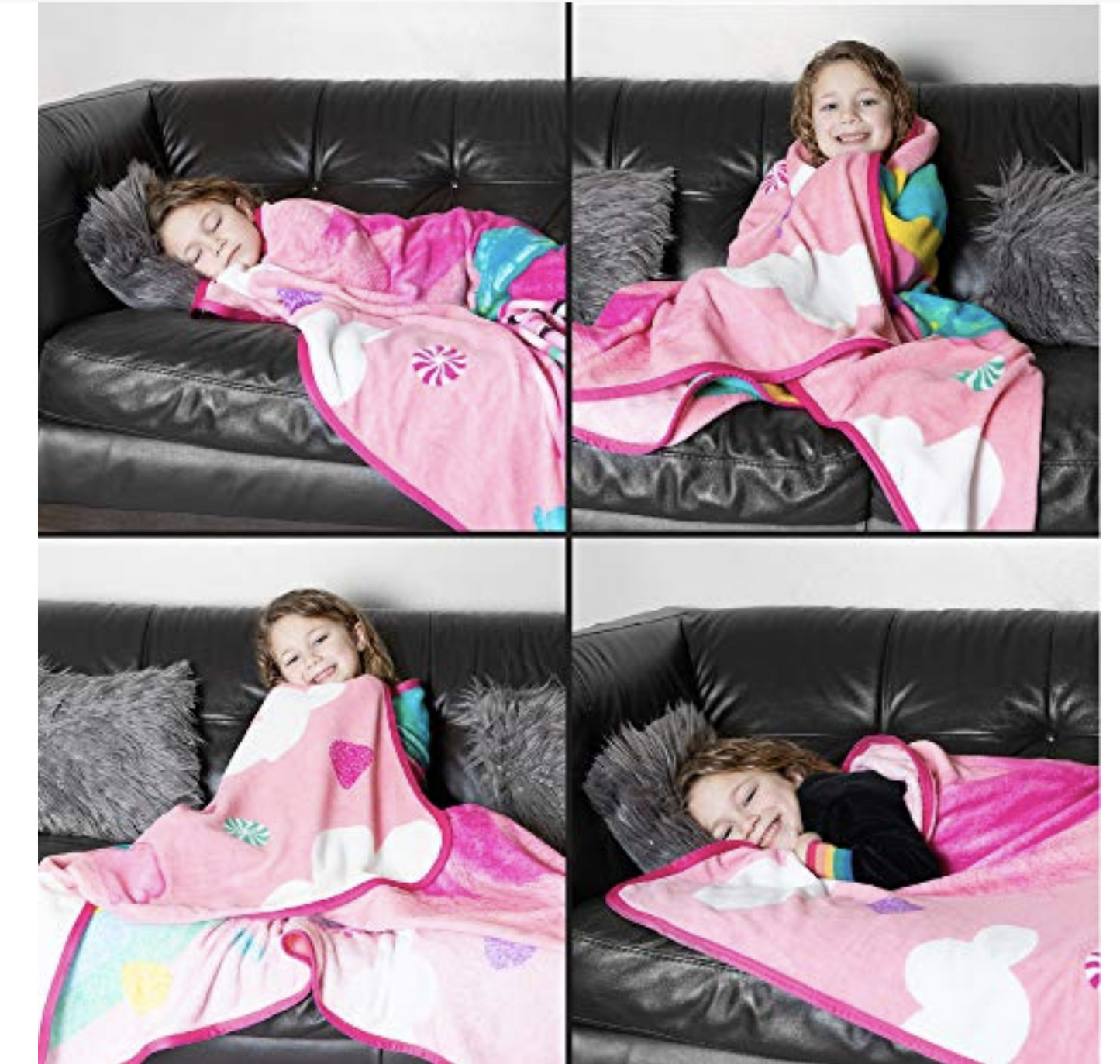 Trolls World Tour Super Soft Fleece Throw 46"x60" Blanket