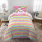 Twin Peppa Pig Rainbow Dreamer Reversible Kids' Bedding 4 Pieces Comforter Set