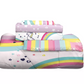 Twin Peppa Pig Rainbow Dreamer Reversible Kids' Bedding 4 Pieces Comforter Set