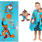 Space Jam 2 Bath and Beach Super Soft Mesh Scrubby and Microfiber Towel Set 50"x25" A New Legacy