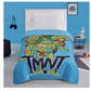 TMNT Teenage Mutant Ninja Turtles Twin Quilted Bedspread Only