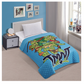 TMNT Teenage Mutant Ninja Turtles Twin Quilted Bedspread Only