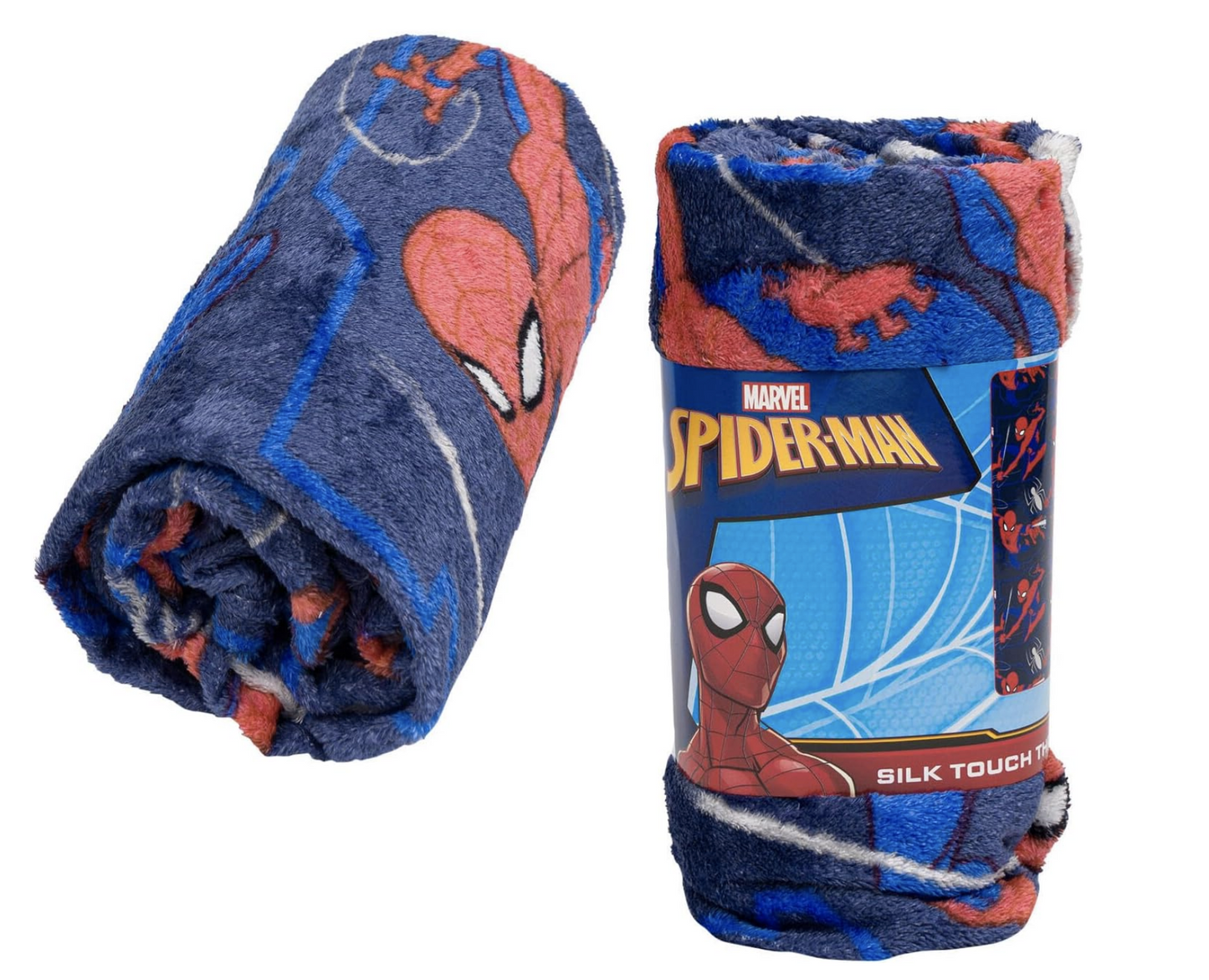 Spiderman Super Soft Fleece Throw 40"x50" Kids Blanket