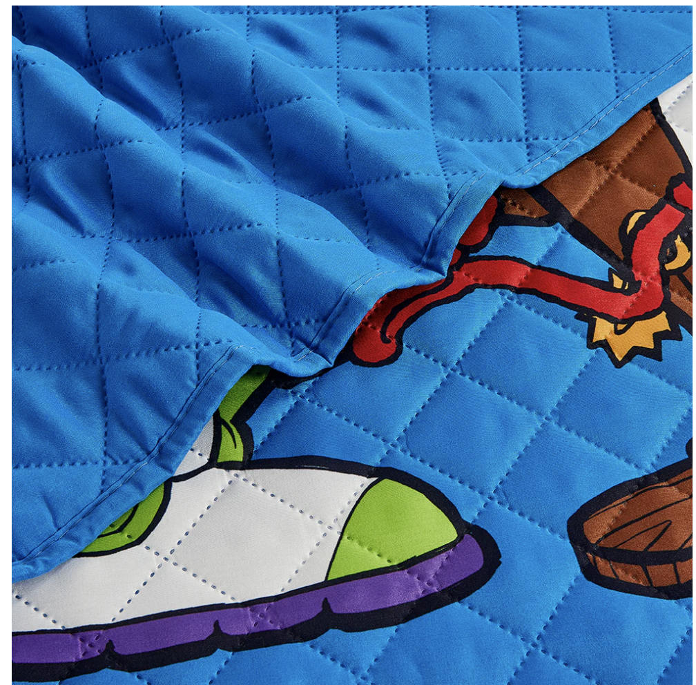 Toy Story Twin Quilted Bedspread Only "Playground Stars"
