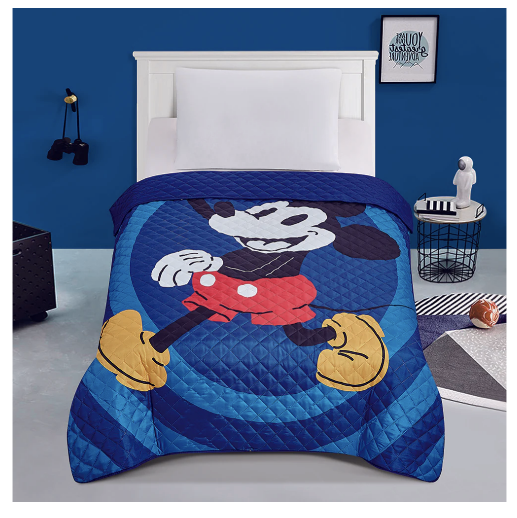 Mickey Mouse "One & Only" Twin Quilted Bedspread Only
