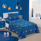 Toy Story Twin Size Sheet Set 3 Pieces Kids Set "Characters and Stars"