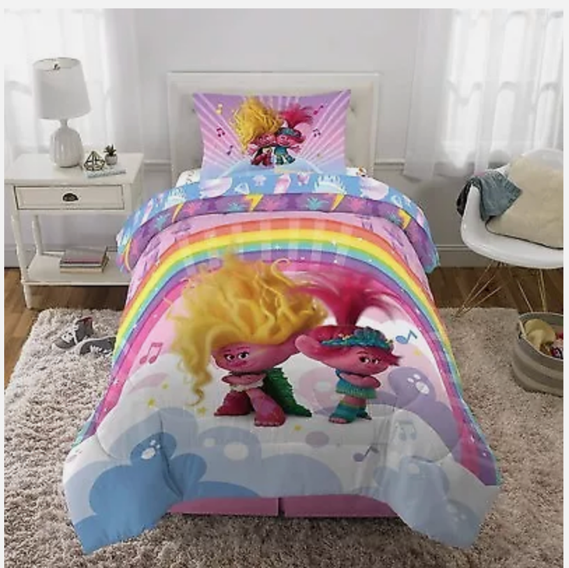Trolls Band Together Twin Reversible Comforter - Comforter Only