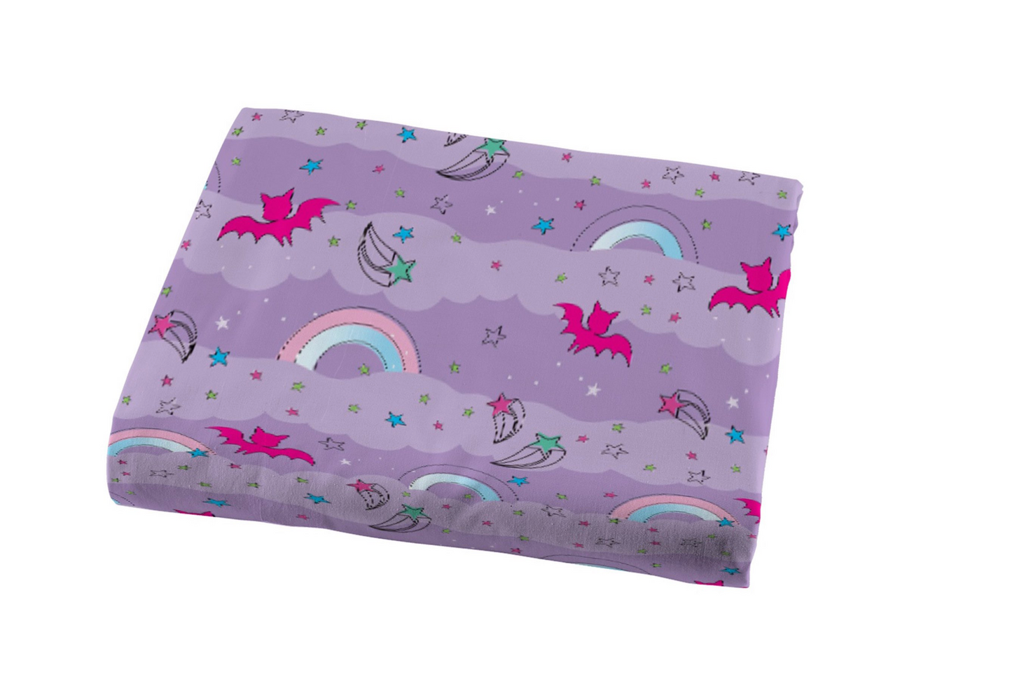 Vampirina 'Rainbow' 6 Piece Twin Bed Comforter Set with BONUS Tote and Decorative Pillow