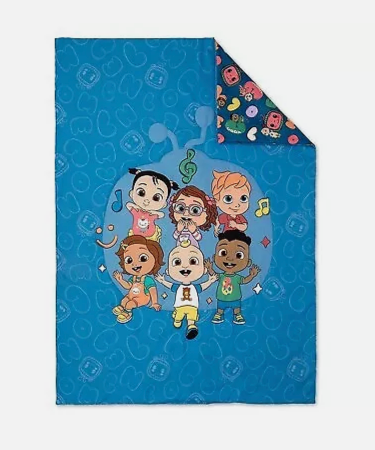 Cocomelon Toddler - Crib Size Bedding Comforter Set