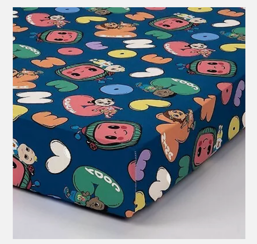 Cocomelon Toddler - Crib Size Bedding Comforter Set