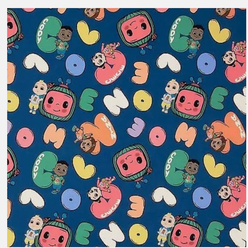 Cocomelon Toddler - Crib Size Bedding Comforter Set