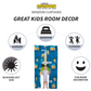 Minions: The Rise Of Gru, Kids Room Window Curtains Drapes Set, 82 In X 84 In