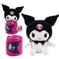 Kuromi Hugger & 40"x50" Fleece Throw Blanket & Body Pillow