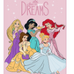 Disney Princess Extra Soft Plush 60"x80" Twin Size Blanket "Aim for Your Dreams"