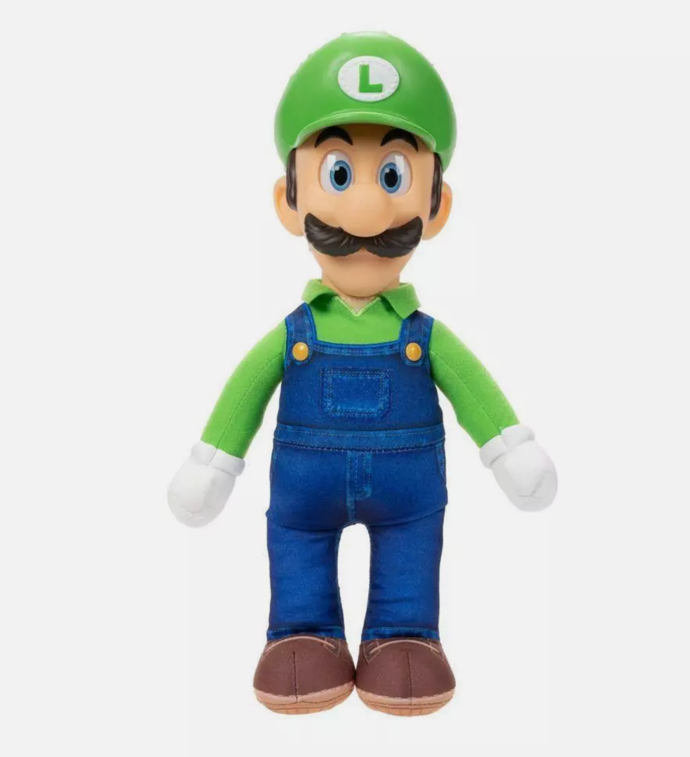 Nintendo The Super Mario Bros. Movie Luigi Poseable Plush