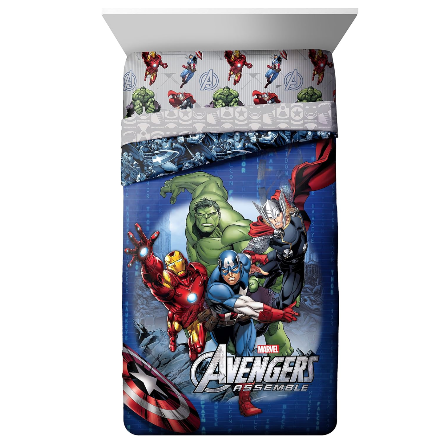 Avengers Classic Halo Twin Kids Reversible Comforter - Comforter Only