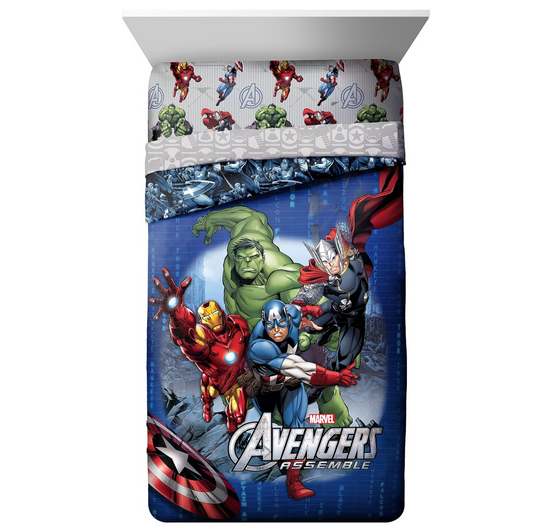 Avengers Classic Halo Twin Kids Reversible Comforter - Comforter Only