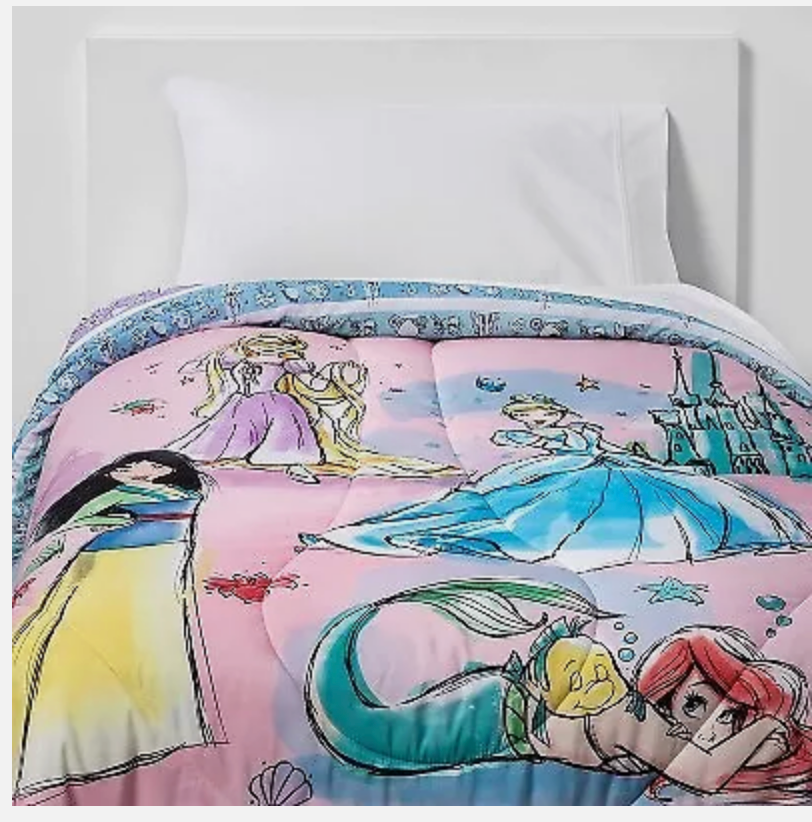 Princess Fairytales and Dreams Twin Comforter - Comforter Only