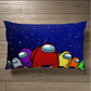 4 Pieces Among Us Crewmates Full Size Sheet Set