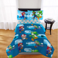 5 pieces Twin Super Mario Bed in a Bag Bedding Set Reversible Comforter