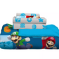5 pieces Twin Super Mario Bed in a Bag Bedding Set Reversible Comforter