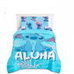 Lilo and Stitch Twin Bedding Bedspread, Flat Sheet, Fitted Sheet Pillowcase 4 Pieces Set