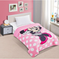 Minnie Mouse Twin Bedding Bedspread, Flat Sheet, Fitted Sheet Pillowcase 4 Pieces Set