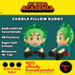 My Hero Academia Izuku Midoriya Anime Super Soft Cozy Decorative Cuddle Pillow
