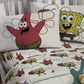 Spongebob Squarepants Twin Size Sheet Set 3 Pieces Kids Set "Underwater Vibes"