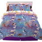 Franco Disney Princess Ariel The Little Mermaid Live Action Movie Ariel Kids Bedding Queen Comforter 7 pc Set
