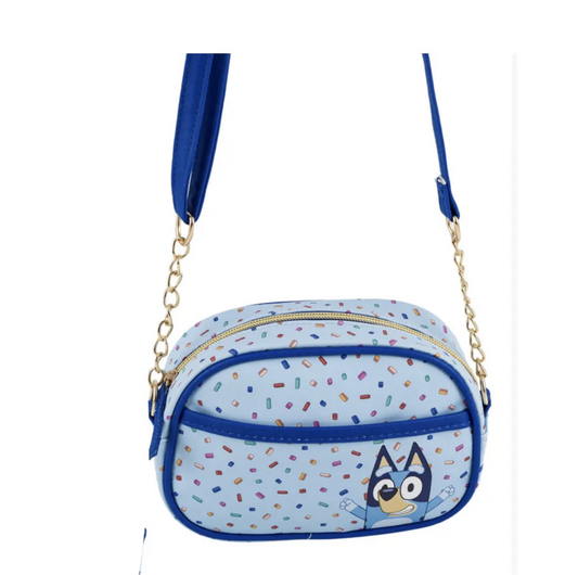 Bluey Crossbody Bag Teens Girls Purse Kawaii Shoulder Camera Bag