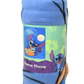 Stitch Fleece Throw Blanket with Surfing Design 45"x60"