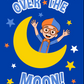 "Over the Moon" Blippi Twin Full Plush Rachelle Blanket