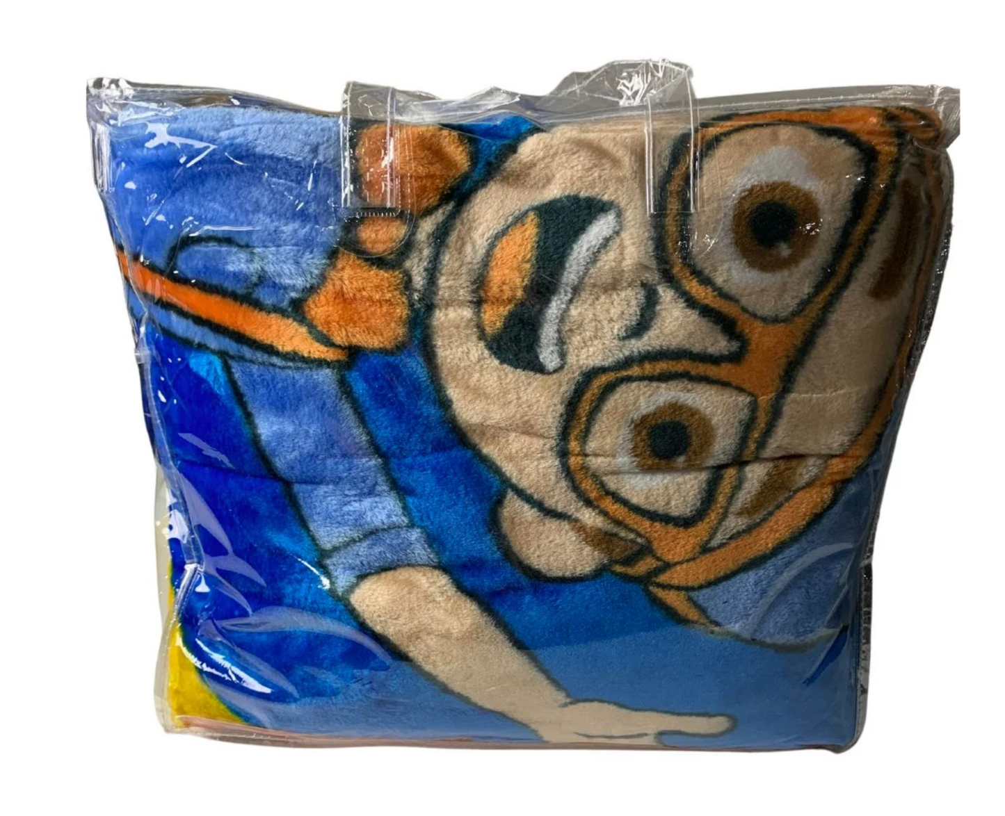 "Over the Moon" Blippi Twin Full Plush Rachelle Blanket