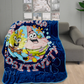 SpongeBob Extra Soft Plush 60"x80" Twin Size Blanket "Soak Up Positivity"