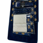 18 Piece Bath Rugs,  Shower Curtain, Hooks, Towel Set Navy Blue