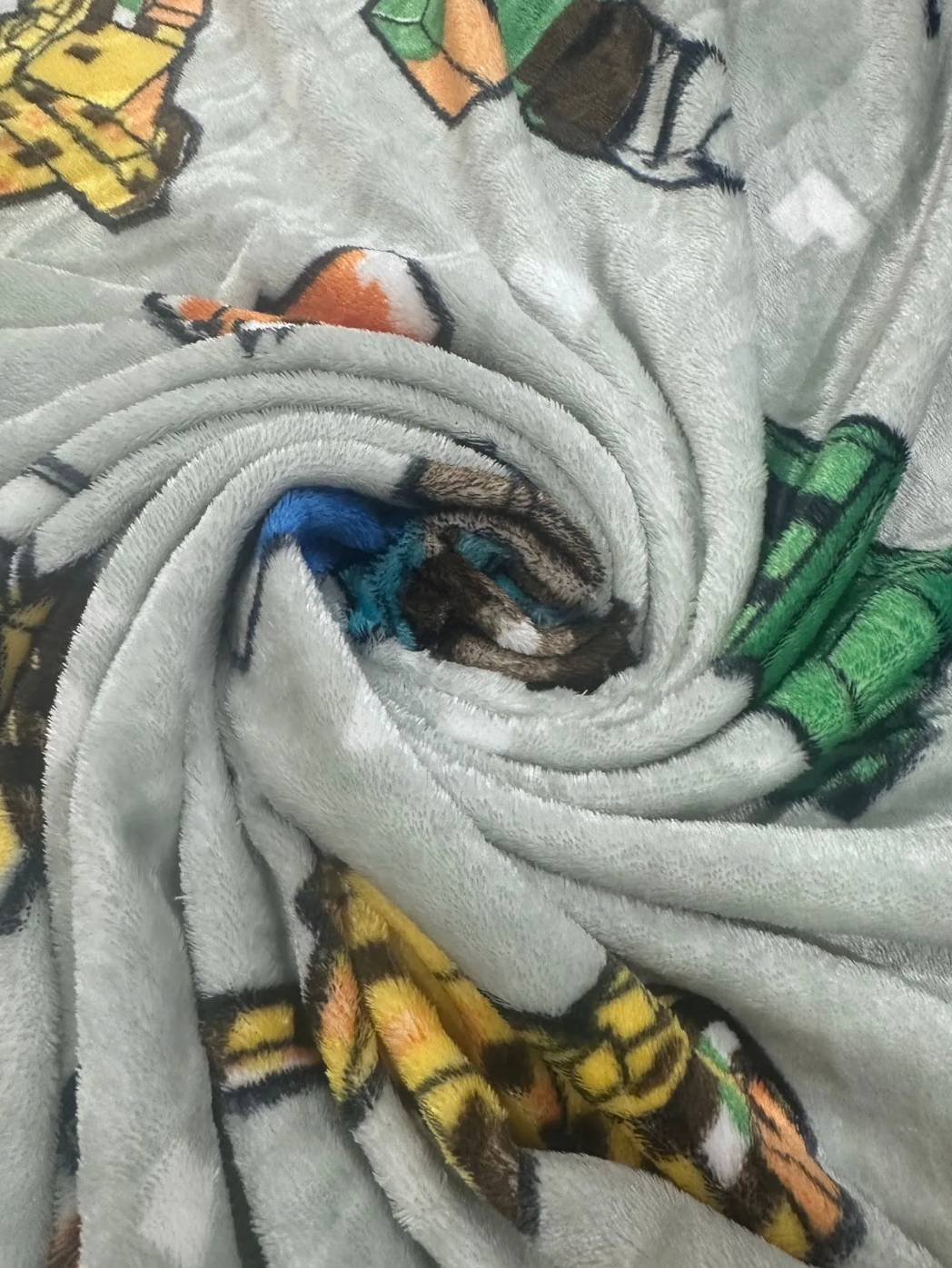 Minecraft Soft Silky Touch Fleece Throw Blanket 40"x50" BB