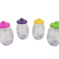 Mexican Style 16 oz Mini Plastic Barrel with Straw & Lid Traditional Vitroleros 6pcs