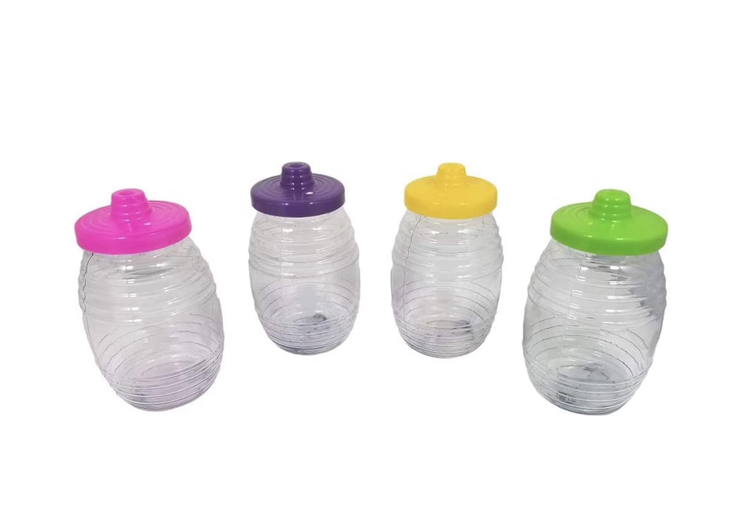 Mexican Style 16 oz Mini Plastic Barrel with Straw & Lid Traditional Vitroleros 6pcs